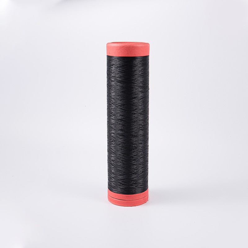 Black Dope Dope Dyed Polyester Yarn Dty 150D/48F NIM