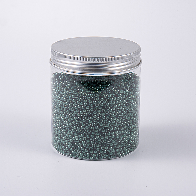 Black Pearl Style 3.0mm Bordir Glass Beads